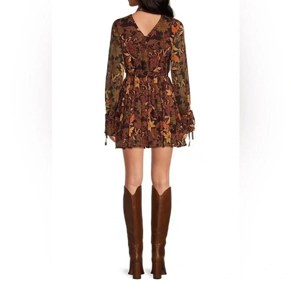 NWT Lost + Wander Wild Bergamot Mini Dress - Picture 2 of 6